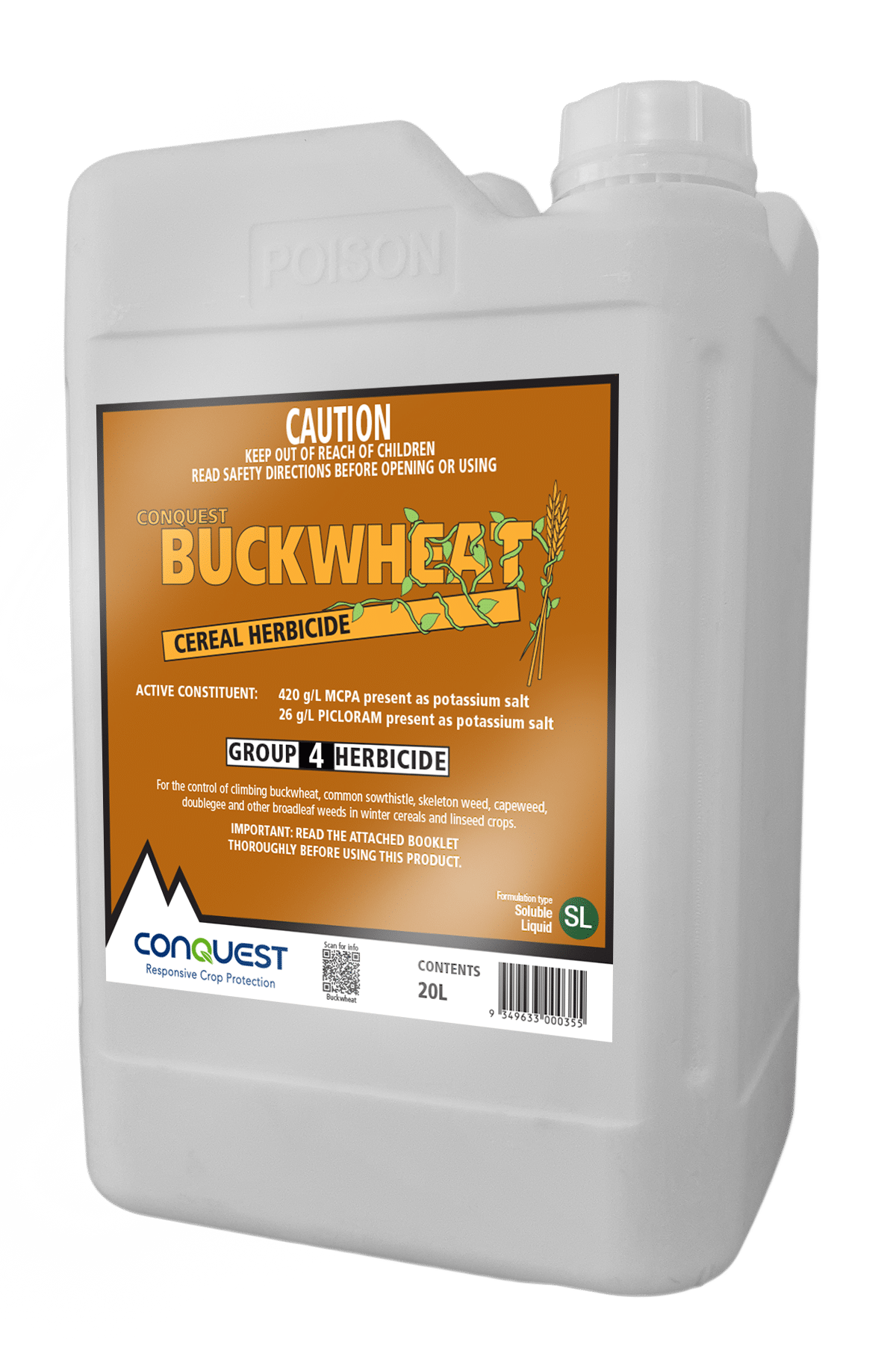 Buckwheat Conquest Crop Protection